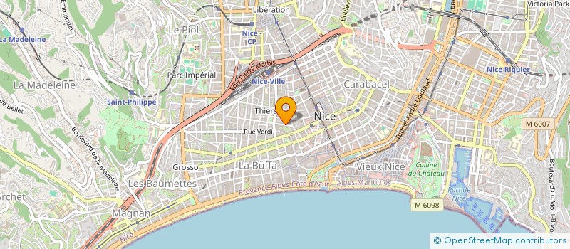 localisation de l'entreprise SCI DAUPHINE SAVOIE à NICE