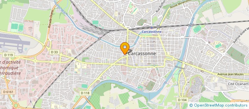 localisation de l'entreprise SCI DAURAT VEDRINES à CARCASSONNE