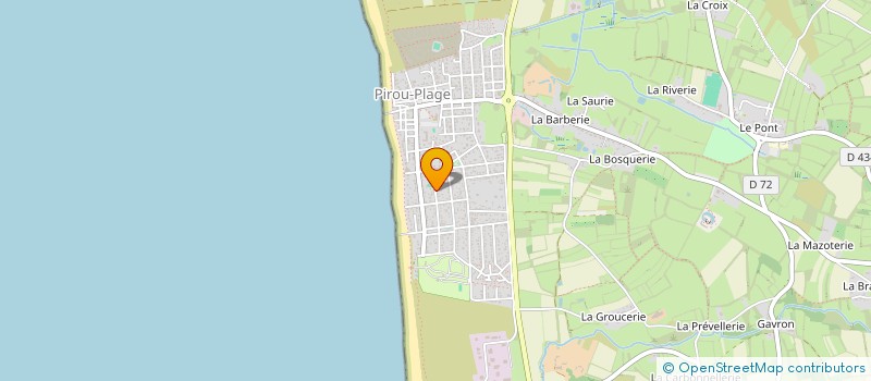 localisation de l'entreprise SCI DAUREMY  PIROU