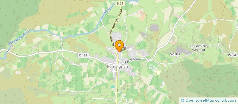 localisation de l'entreprise SCI DAUTHEVILLE PAL  CONQUEYRAC