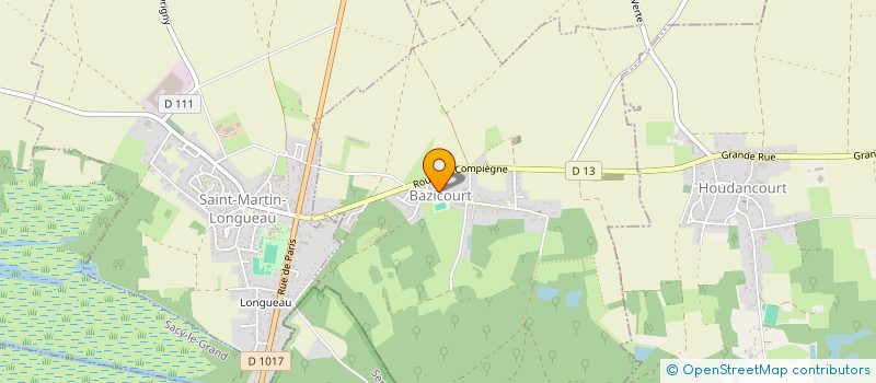 localisation de l'entreprise SCI DAUTREPPE P.C.W.W  BAZICOURT