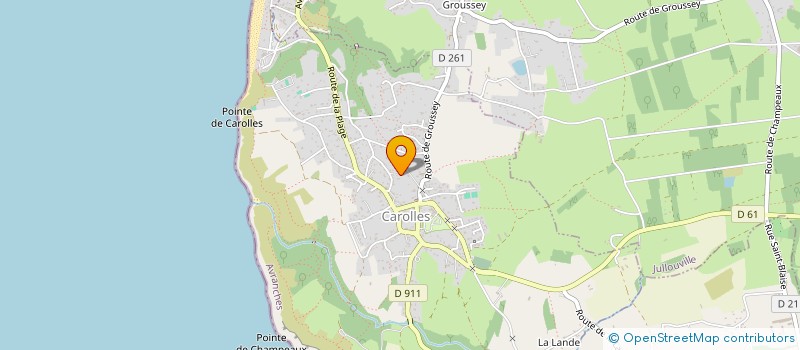 localisation de l'entreprise SCI DAUTZENBERG-FIESCHI  CAROLLES