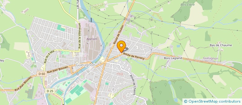 localisation de l'entreprise SCI DAUV'INVEST  CHAPELLE-AU-MANS (LA)