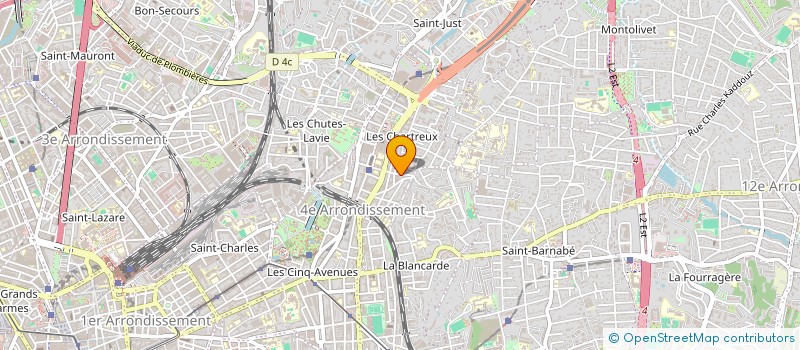localisation de l'entreprise SCI DAUZAC à MARSEILLE