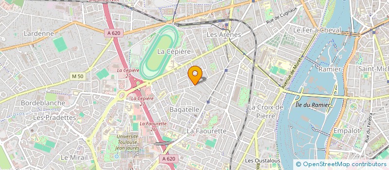 localisation de l'entreprise SCI DAUZATS à TOULOUSE