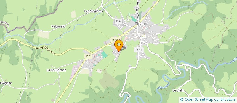 localisation de l'entreprise SCI DAV IMMOBILIER à PLEAUX
