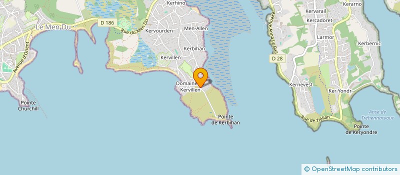 localisation de l'entreprise SCI DAVARY  LA TRINITE-SUR-MER