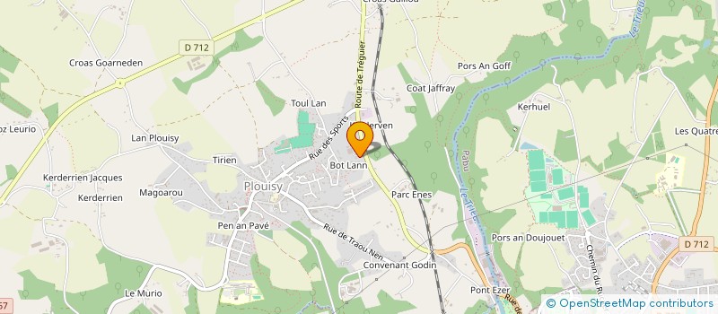 localisation de l'entreprise SCI DAVAUDE  PLOUISY