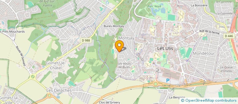 localisation de l'entreprise SCI DAVE à BURES-SUR-YVETTE