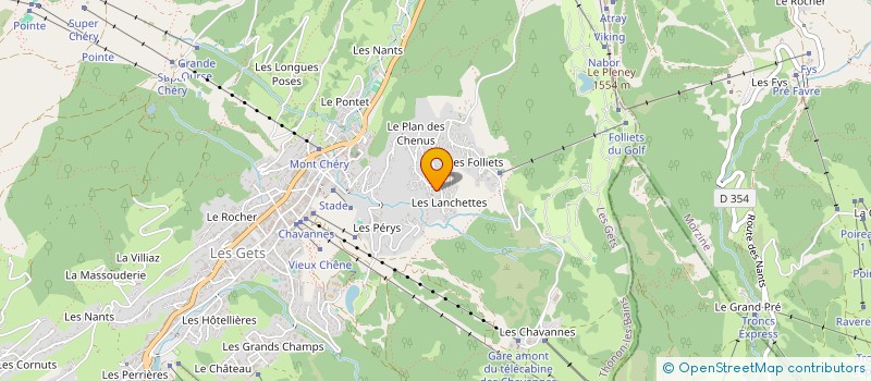 localisation de l'entreprise SCI DAVENPORT  LES GETS