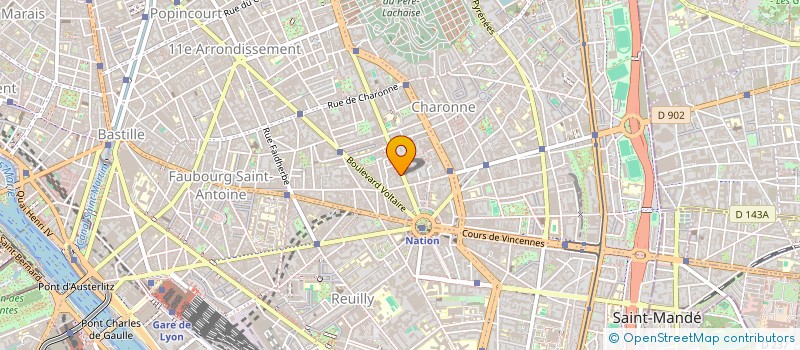 localisation de l'entreprise SCI DAVERY  PARIS