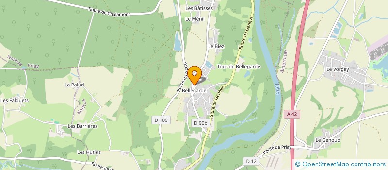 localisation de l'entreprise SCI DAVEYOTH  PRIAY