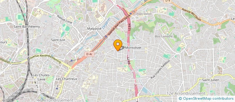 localisation de l'entreprise SCI DAVIA à MARSEILLE
