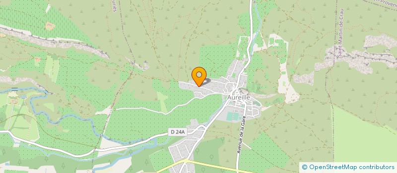 localisation de l'entreprise SCI DAVID 1  AUREILLE
