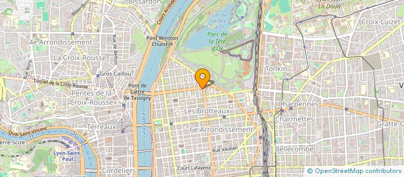 localisation de l'entreprise SCI DAVID  LYON