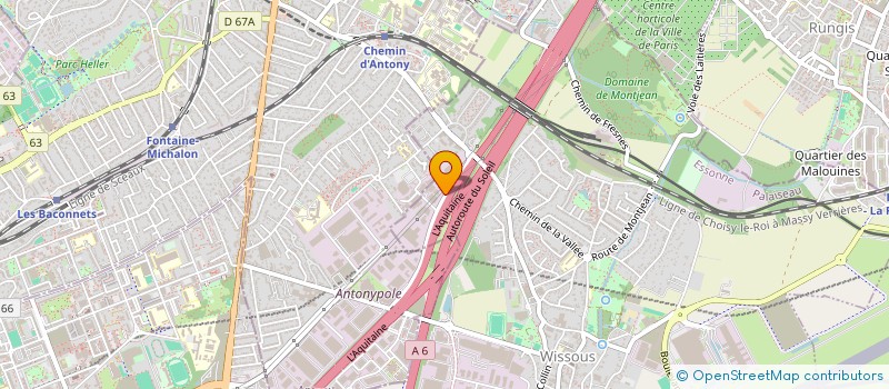 localisation de l'entreprise SCI DAVID  RAIZEUX