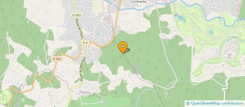 localisation de l'entreprise SCI DAVID  FAYENCE