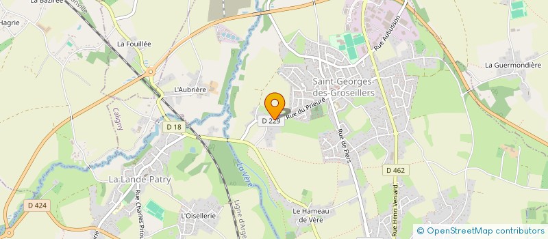 localisation de l'entreprise SCI DAVID à SAINT-GEORGES-DES-GROSEILLERS