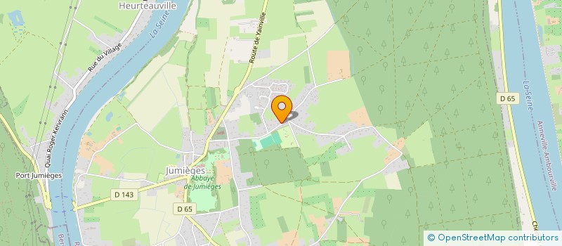 localisation de l'entreprise SCI DAVID  JUMIEGES