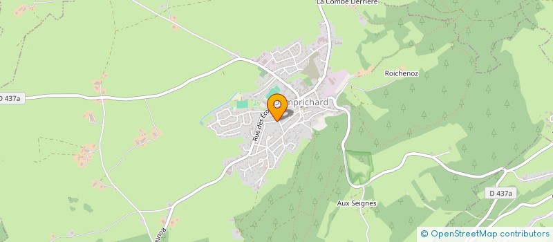 localisation de l'entreprise SCI DAVID AUTOS  DAMPRICHARD