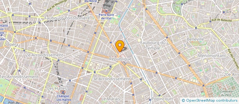 localisation de l'entreprise SCI DAVID BEAUREPAIRE  PARIS