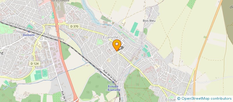 localisation de l'entreprise SCI  DAVID VINCENT INVESTISSEMENT  EZANVILLE