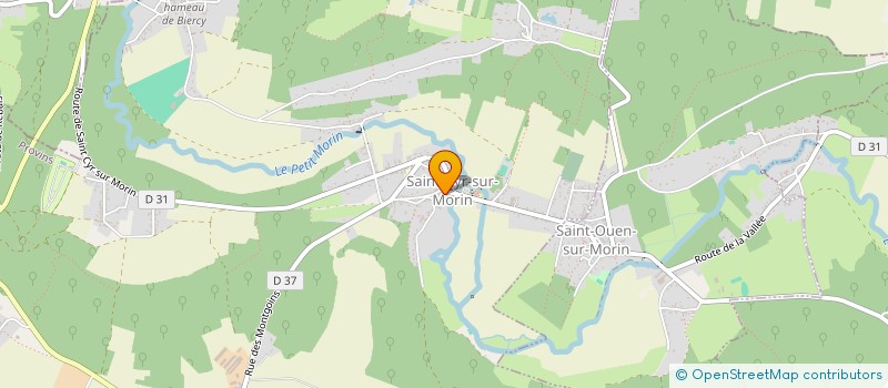 localisation de l'entreprise SCI DAVID WANG  SAINT-CYR-SUR-MORIN