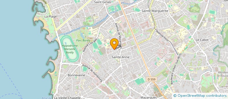localisation de l'entreprise SCI DAVIELAZ à MARSEILLE