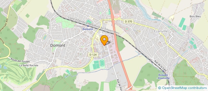 localisation de l'entreprise SCI DAVILIEN  DOMONT