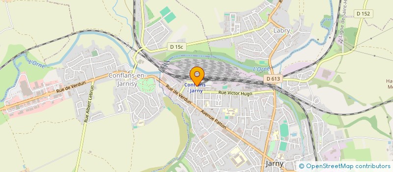 localisation de l'entreprise SCI DAVILLE PRO IMMOBILIER II  JARNY