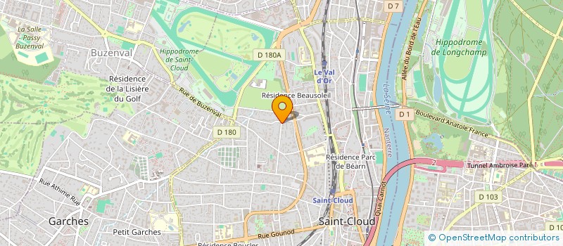 localisation de l'entreprise SCI DAVIMMO à SAINT-CLOUD