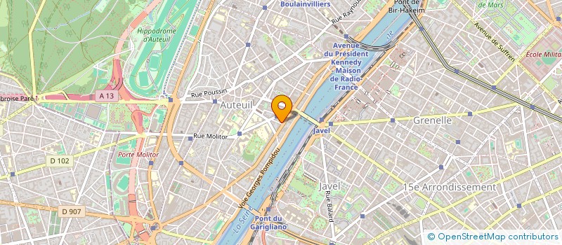 localisation de l'entreprise SCI DAVIOUD LOC PARKINGS  PARIS