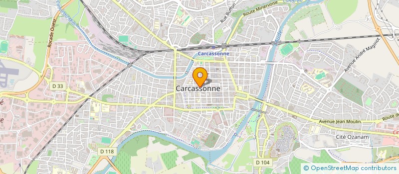localisation de l'entreprise SCI DAVIS à CARCASSONNE