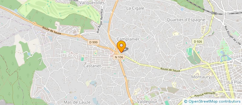 localisation de l'entreprise SCI DAVIT.K  NIMES