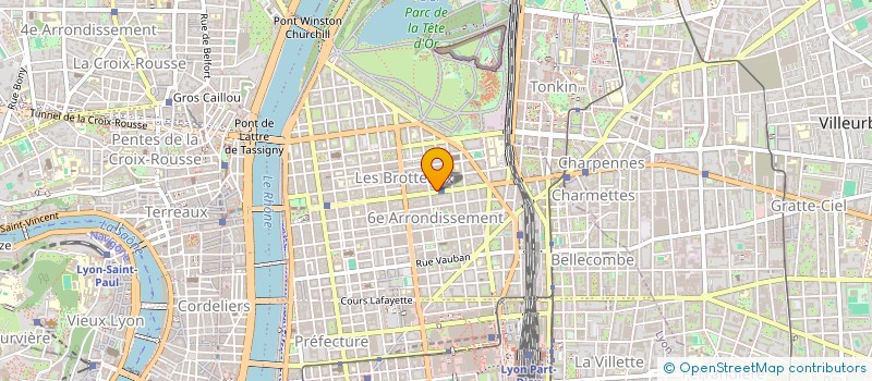 localisation de l'entreprise SCI DAVLESS  LYON