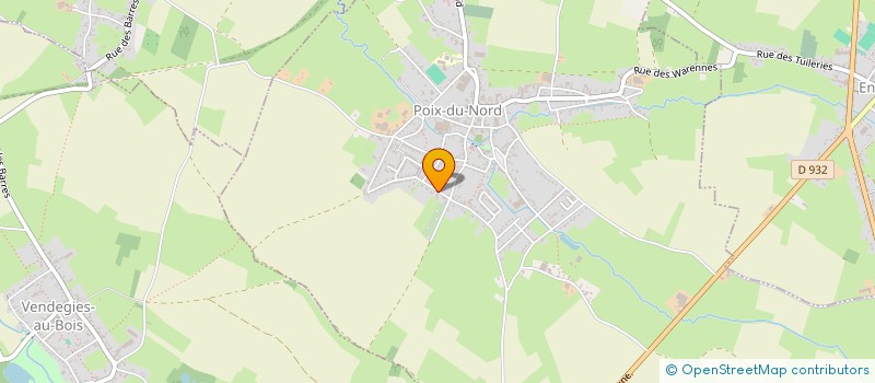 localisation de l'entreprise SCI DAVOINE  POIX-DU-NORD