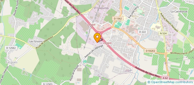 localisation de l'entreprise SCI DAVOUST  CAUDROT