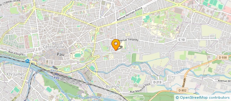 localisation de l'entreprise SCI DAVOUT GRACIA  BIZANOS