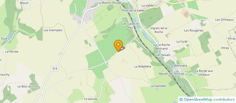 localisation de l'entreprise SCI DAVRINE  BEAUMONT-LOUESTAULT