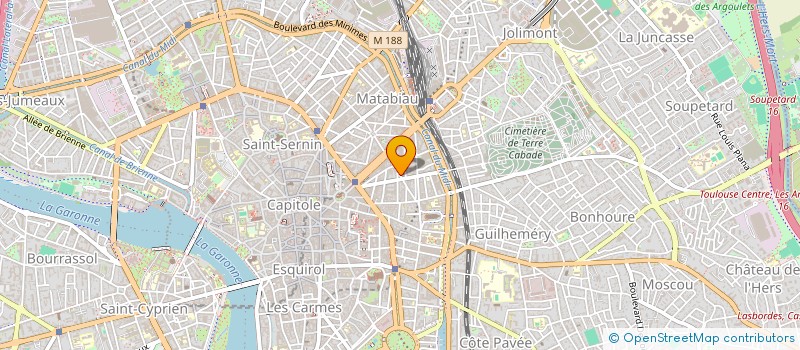 localisation de l'entreprise SCI DAVY à TOULOUSE