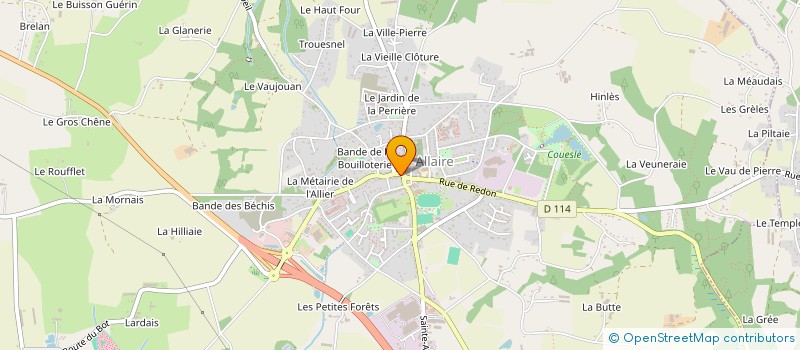 localisation de l'entreprise SCI DAVY  RIEUX