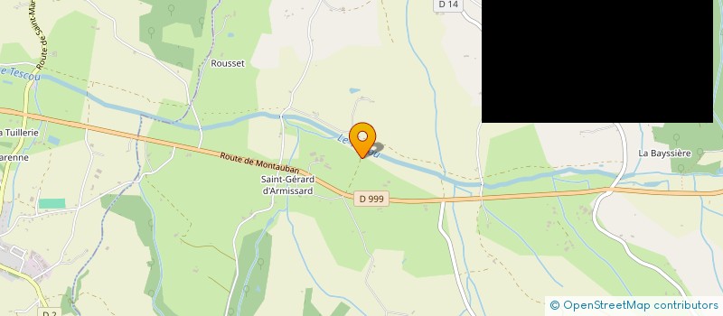 localisation de l'entreprise SCI DAVY DE BONGENS à LISLE-SUR-TARN