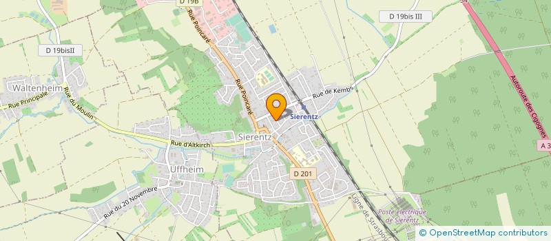 localisation de l'entreprise SCI DAYAN  STETTEN