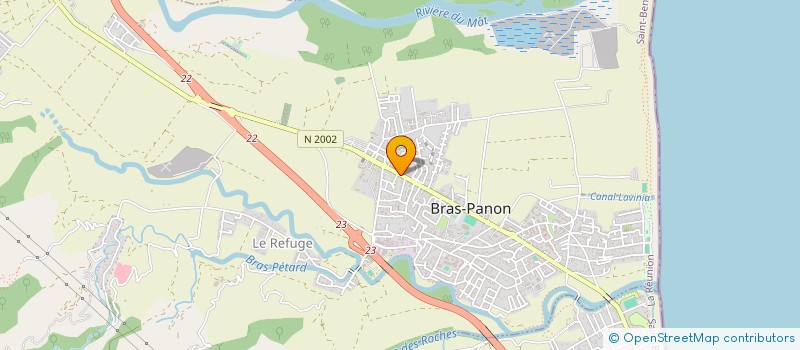 localisation de l'entreprise SCI  DAYEL  BRAS-PANON