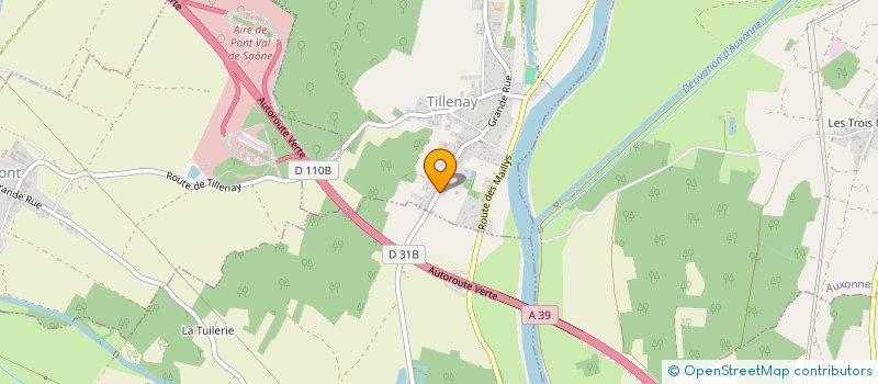 localisation de l'entreprise SCI DAYET-BAUMGART  CHAMPDOTRE