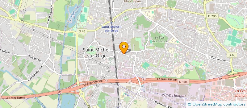 localisation de l'entreprise SCI DAYFY  SAINT-MICHEL-SUR-ORGE