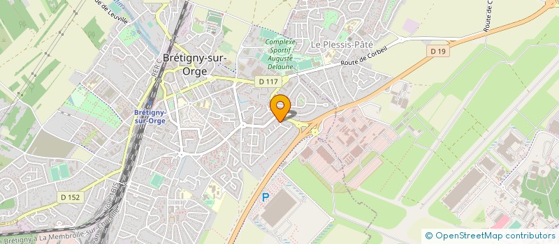 localisation de l'entreprise SCI DAYIN à BRETIGNY-SUR-ORGE