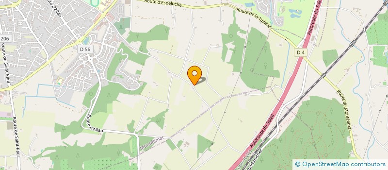 localisation de l'entreprise SCI DAYJ à MONTELIMAR