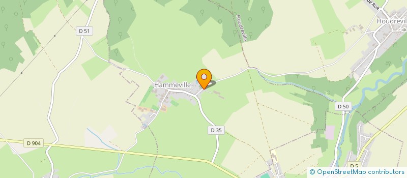 localisation de l'entreprise SCI DAYKA  HAMMEVILLE