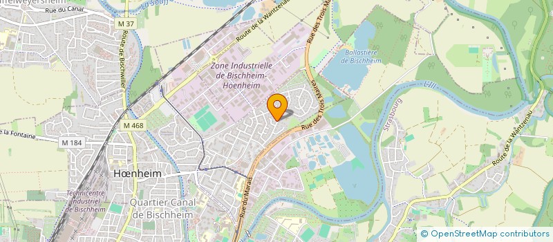 localisation de l'entreprise SCI DAYKA  HNHEIM